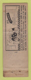 Matchbook Cover - Wrigley's Spearmint Gum WEAR