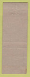 Matchbook Cover - Westland Forwarding Trucking Chicago IL WEAR