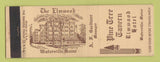 Matchbook Cover - Pine Tree Tavern Elmwood Hotel Waterville ME