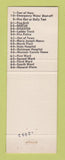 Matchbook Cover - Washington Fire and Hose Company Danville PA pinup