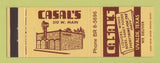 Matchbook Cover - Casal's Liquor Uvalde TX WORN BACK