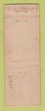 Matchbook Cover - Kindt Memorial Home Funeral Shillington PA WEAR
