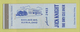 Matchbook Cover - Jack Knight Dry Cleaning Elyria OH
