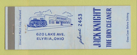 Matchbook Cover - Jack Knight Dry Cleaning Elyria OH
