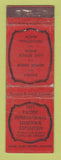 Matchbook Cover - 1937 Pacific Livestock Expo Rodeo Portland OR WORN