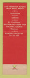 Matchbook Cover - Hotel Empire New York City Motorbar