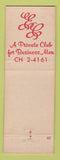 Matchbook Cover - Executive Club Nashville TN