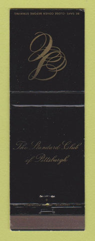 Matchbook Cover - Standard Club of Pittsburgh PA WEAR