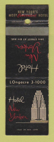 Matchbook Cover - Hotel New Yorker New York City WEAR