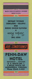 Matchbook Cover - Penn Daw Hotel Alexandria VA