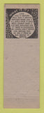 Matchbook Cover - Park Flower Flowers Cleveland OH