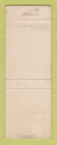 Matchbook Cover - Walsh Bilancio Guisinger Funeral Home WEAR