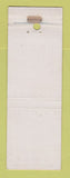 Matchbook Cover - Stokes Stitt Funeral Home Reading PA WORN