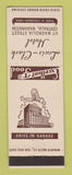 Matchbook Cover - Lewis Clark Hotel Centralia WA
