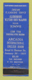 Matchbook Cover - Kappa Chi Delta Sororiety Dance 1937 WEAR