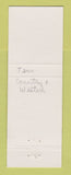 Matchbook Cover - Ernest Tubbs Record Shops Nashville Pigeon Forge TN WHITE