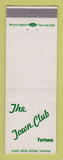 Matchbook Cover - The Town Club Fortuna CA