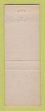 Matchbook Cover - The Town Club Fortuna CA
