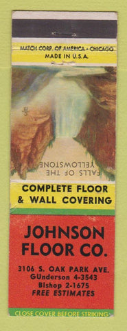 Matchbook Cover - Johnson Floor Company