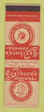 Matchbook Cover - Castburn's Flowers Meridian MS