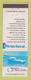 Matchbook Cover - Permasol Otis Boat Ducks Battle Creek MI