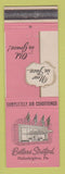 Matchbook Cover - Bellevue Stratford Hotel Philadelphia PA