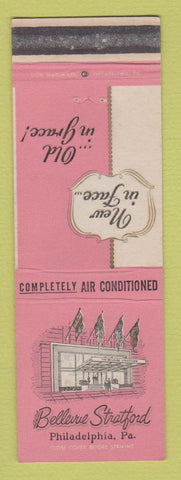 Matchbook Cover - Bellevue Stratford Hotel Philadelphia PA