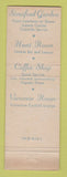 Matchbook Cover - Bellevue Stratford Hotel Philadelphia PA