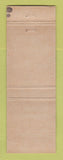 Matchbook Cover - Benjamin Chambers Motel Chambersburg PA