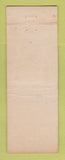 Matchbook Cover - Cortlandt Liquor Store New York City WEAR
