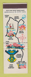 Matchbook Cover - Utah Parks Company Cedar City UT Union Pacific Railroad