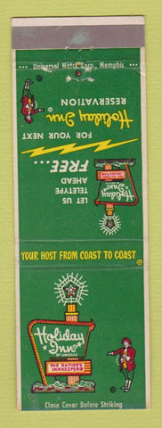 Matchbook Cover - Holiday Inn Salina KS