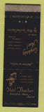 Matchbook Cover - Hotel Thacher Biddeford ME WEAR