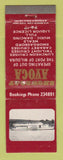 Matchbook Cover - Showboat Avoca Mildura Australia WEAR