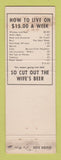 Matchbook Cover - Swanson's Liquor Store Jamestown NY