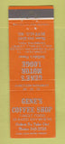 Matchbook Cover - Gene's Motor Lodge Coffee Shop Buffalo MO
