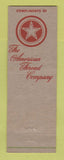 Matchbook Cover - American Thread Company Safety No Horseplay