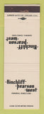 Matchbook Cover - Hinchliff Pearson West Funeral Home