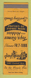 Matchbook Cover - Playhouse Charlotte NC Sporting Goods Toys Hobbies