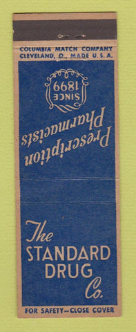 Matchbook Cover - Standard Drug Company