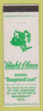 Matchbook Cover - Rangeland Court Motel Moorcroft WY