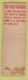 Matchbook Cover - Union Air Terminal Burbank CA WEAR