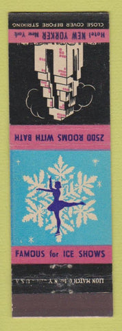 Matchbook Cover - New Yorker Hotel New York City