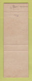 Matchbook Cover - Hotel Maurice New York City