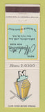 Matchbook Cover - Hotel Manhattan New York City