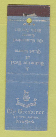 Matchbook Cover - The Grosvenor Hotel New York City WEAR