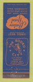 Matchbook Cover - Antlers Hotel Ellensburg WA rodeo city