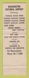 Matchbook Cover - Air Terminal Services Washington National Airport DC