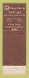 Matchbook Cover - San Diego CA 200th Anniversary 1969 Silver Gate Savings