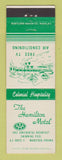 Matchbook Cover - Hamilton Motel Woodstock VA